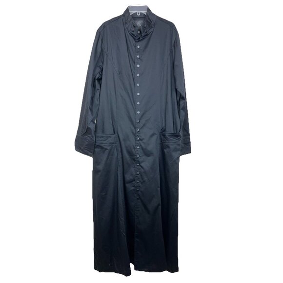 XL Vintage lip Service Blacklist Mens Musty Duster Victorian Goth Vampire - Picture 1 of 5